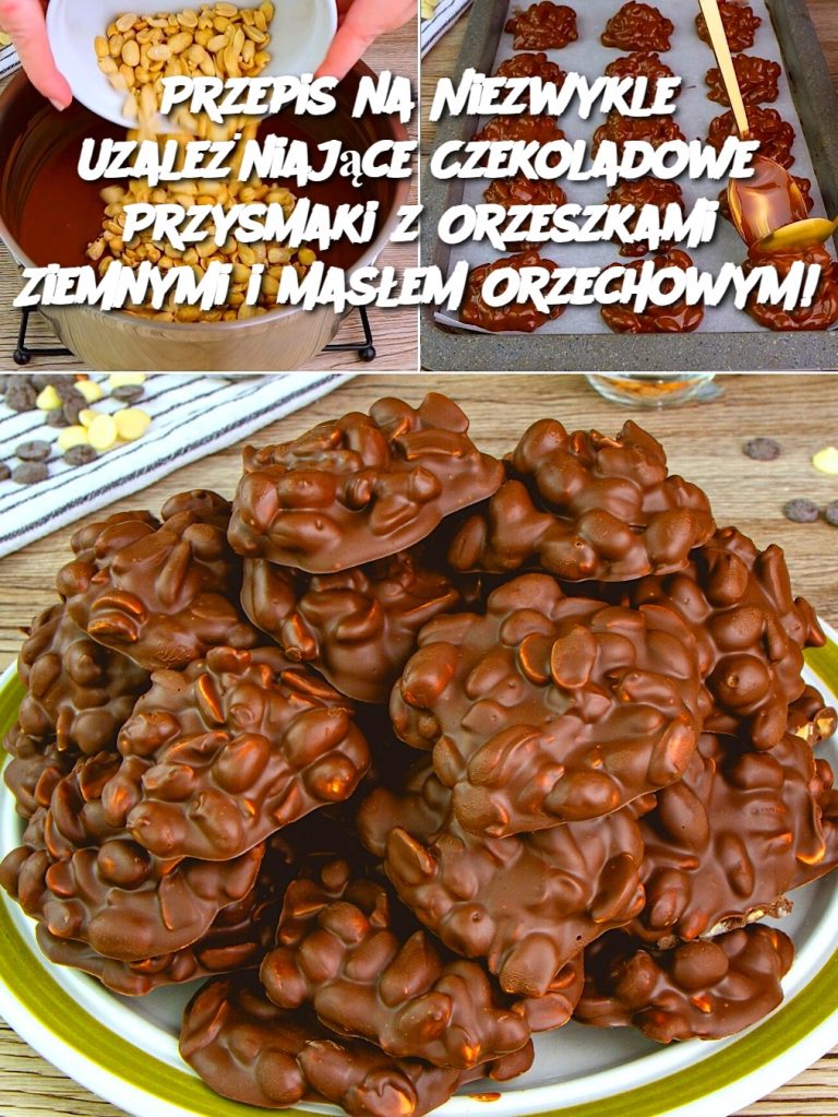 Przepis na Niezwykle Uzależniające Czekoladowe Przysmaki z Orzeszkami Ziemnymi i Masłem Orzechowym!