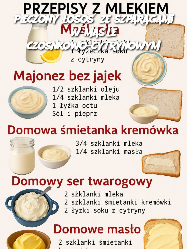 Zrób to sam – Ubij to z mlekiem: Domowe przepisy na mleczne zamienniki, które możesz przygotować w domu
