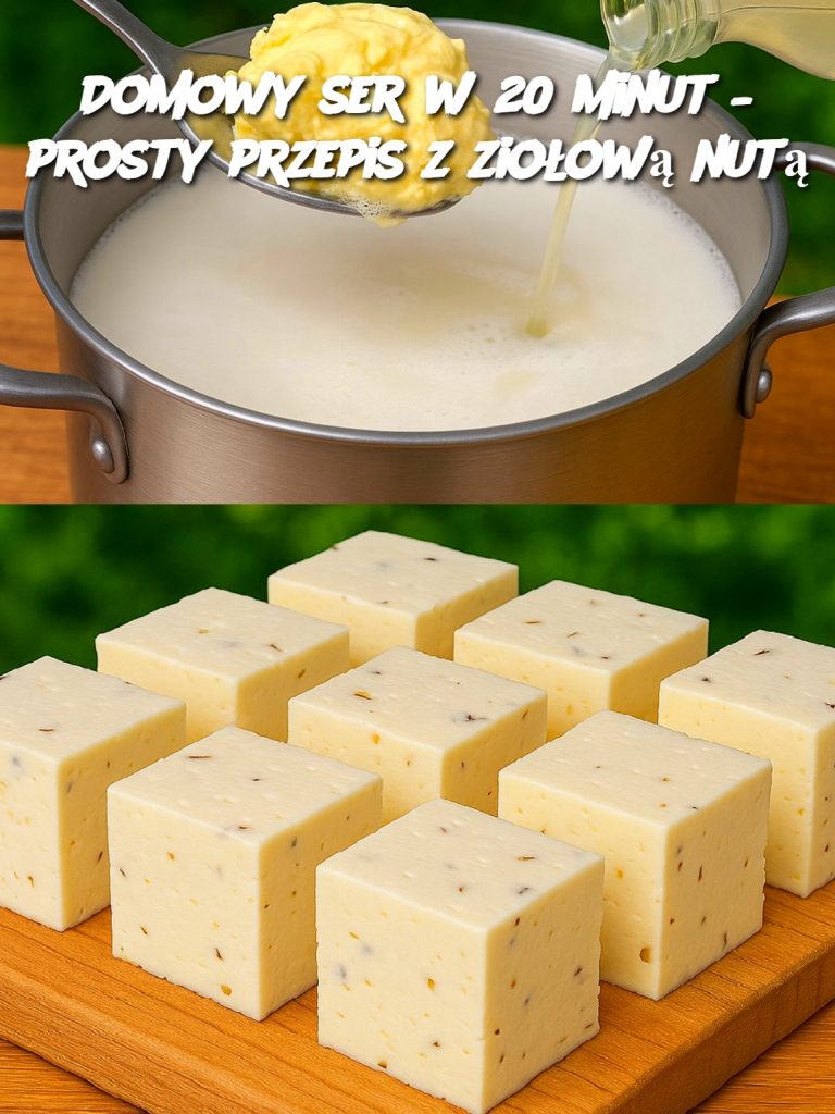 Domowy ser w 20 minut – prosty przepis z ziołową nutą