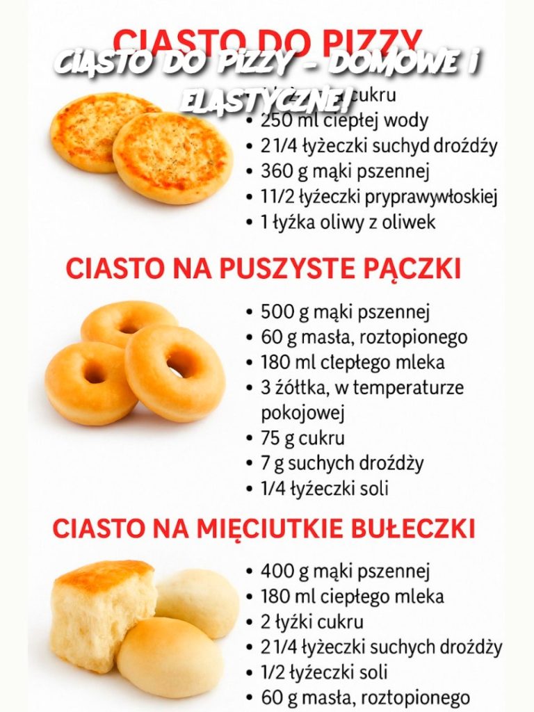 Ciasto do Pizzy – domowe i elastyczne!