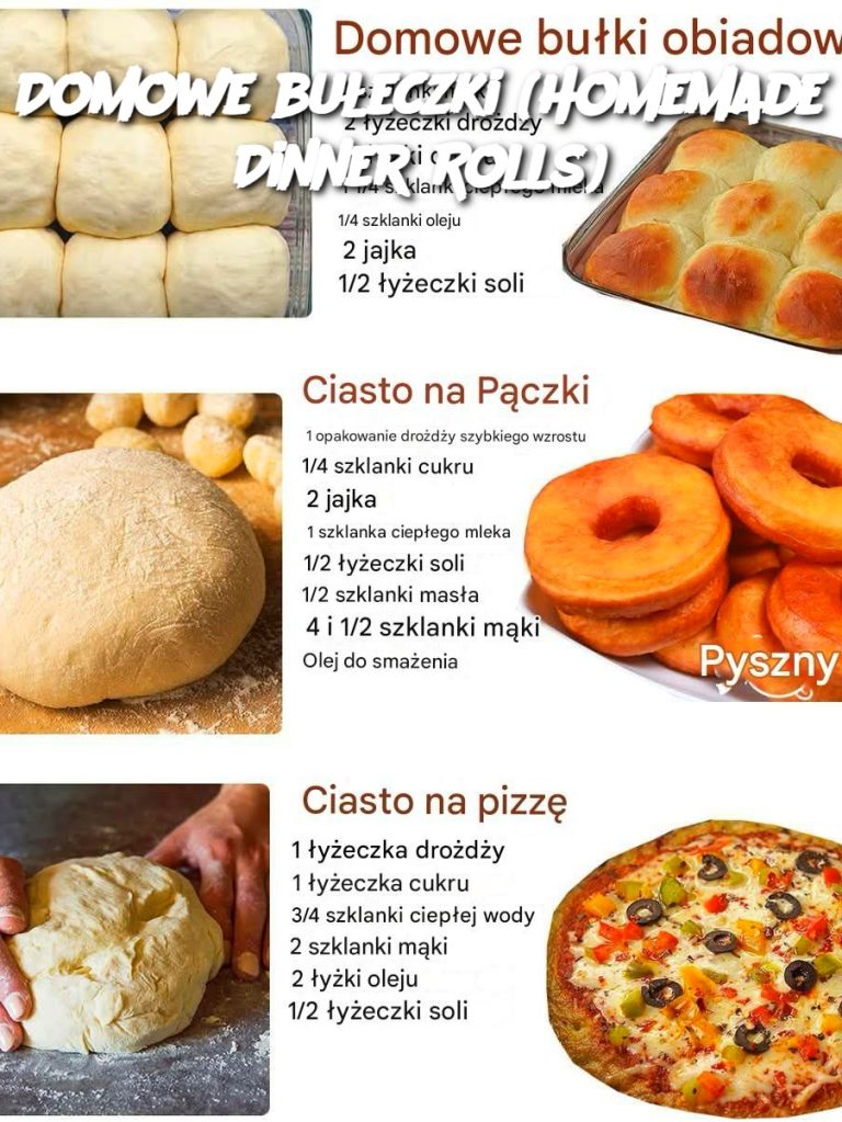 Domowe bułeczki (Homemade Dinner Rolls)