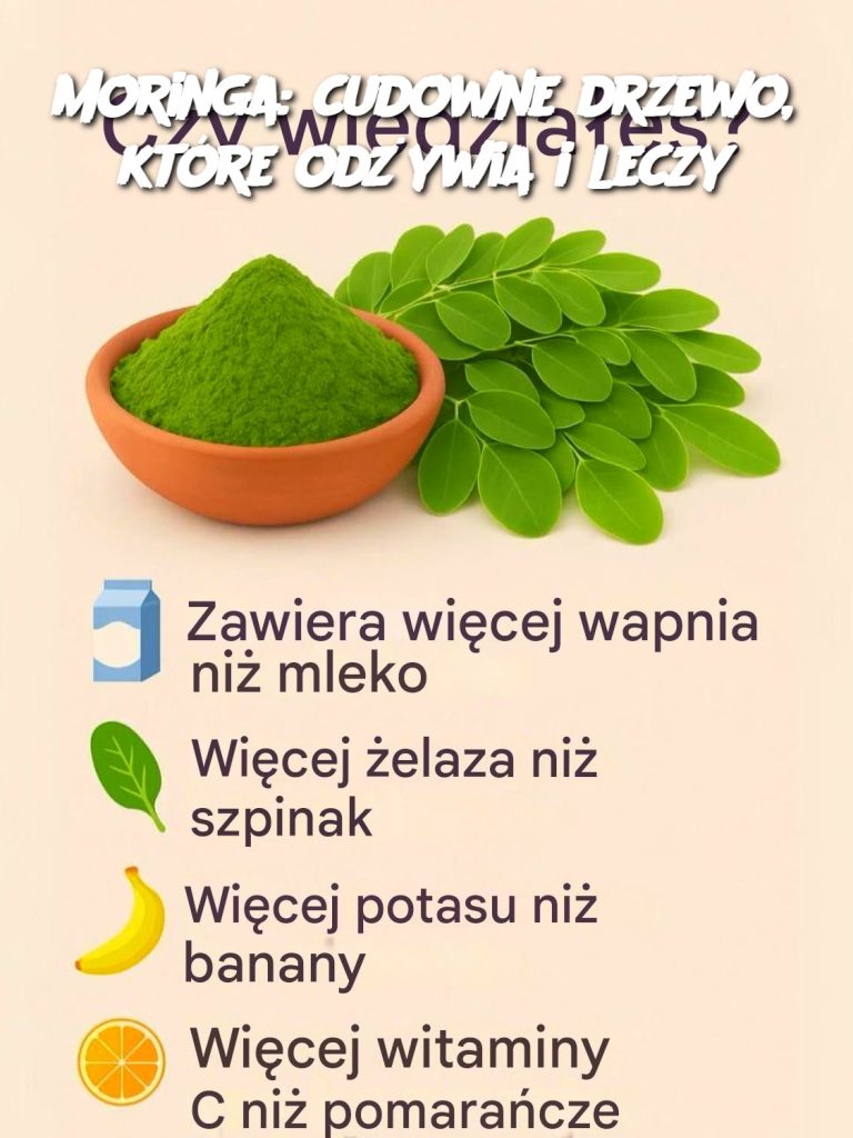 Moringa: cudowne drzewo, które odżywia i leczy