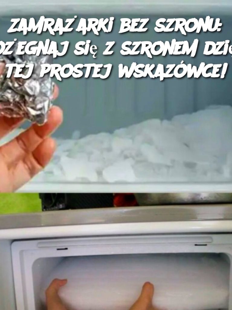 Zamrażarki bez szronu: Pożegnaj się z szronem dzięki tej prostej wskazówce!