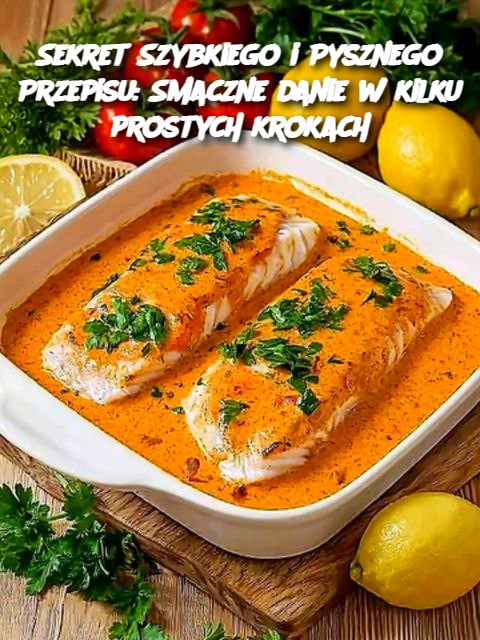 Sekret Szybkiego i Pysznego Przepisu: Smaczne danie w kilku prostych krokach