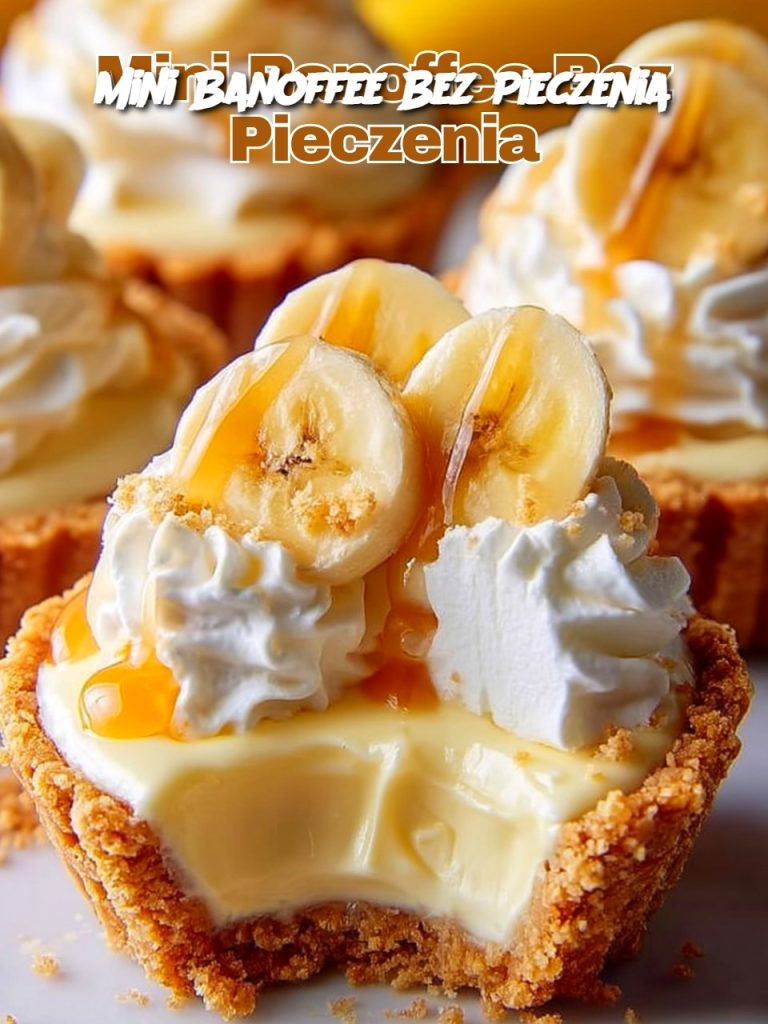 Mini Banoffee Bez Pieczenia