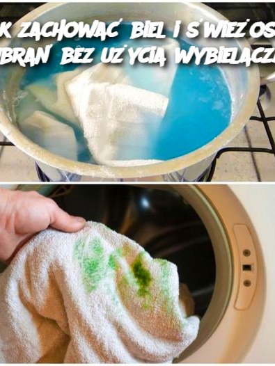 Jak zachować biel i świeżość ubrań bez użycia wybielacza