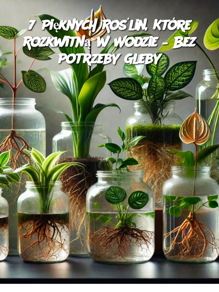 7 Pięknych Roślin, Które Rozkwitną w Wodzie – Bez Potrzeby Gleby