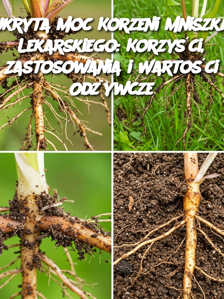 Ukryta Moc Korzeni Mniszka Lekarskiego: Korzyści, Zastosowania i Wartości Odżywcze