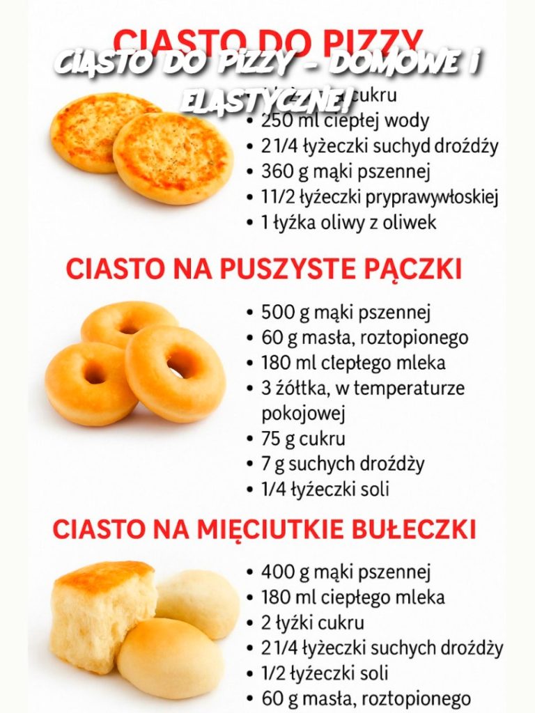 Ciasto do Pizzy – domowe i elastyczne!