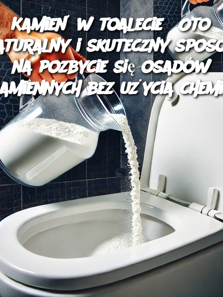 Kamień w toalecie? Oto naturalny i skuteczny sposób na pozbycie się osadów kamiennych bez użycia chemii!