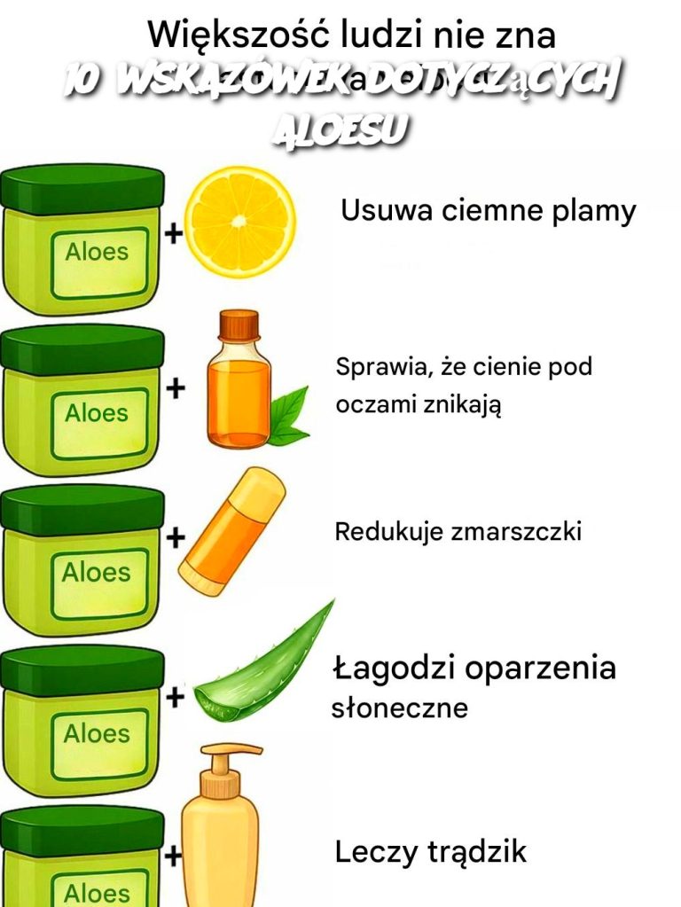 10 wskazówek dotyczących aloesu