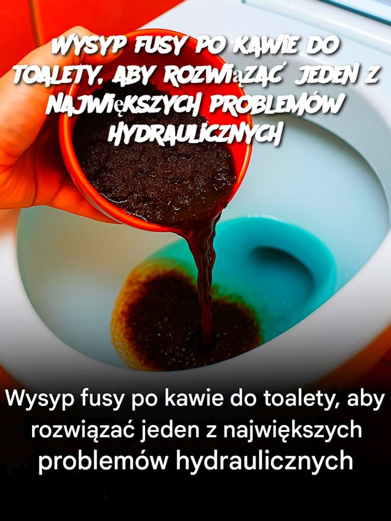 Wysyp fusy po kawie do toalety, aby rozwiązać jeden z największych problemów hydraulicznych