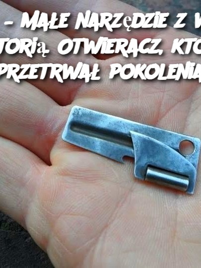 P-38 – Małe narzędzie z wielką historią. Otwieracz, który przetrwał pokolenia