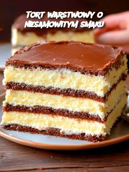 Tort warstwowy o niesamowitym smaku