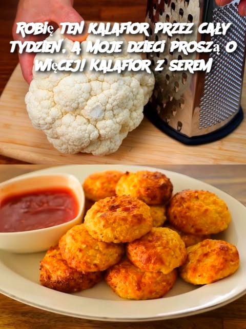 Robię ten kalafior przez cały tydzień, a moje dzieci proszą o więcej! Kalafior z serem