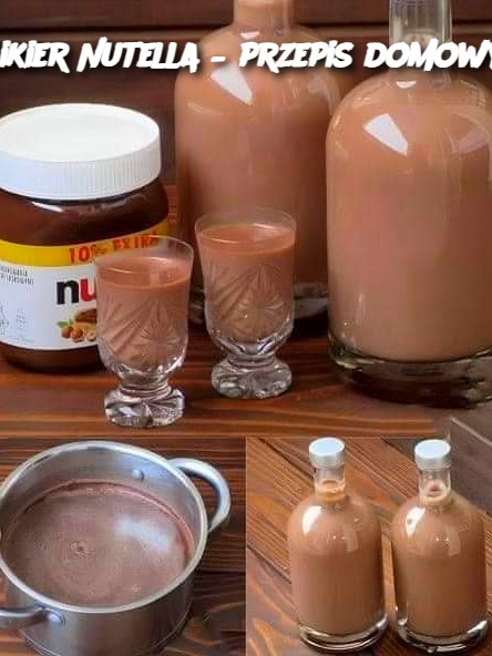 Likier Nutella – przepis domowy