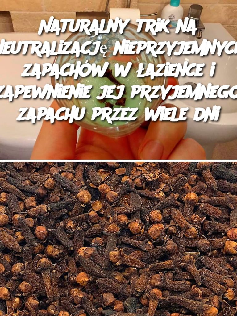 Naturalny trik na neutralizację nieprzyjemnych zapachów w łazience i zapewnienie jej przyjemnego zapachu przez wiele dni