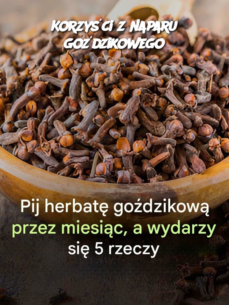 Korzyści z naparu goździkowego
