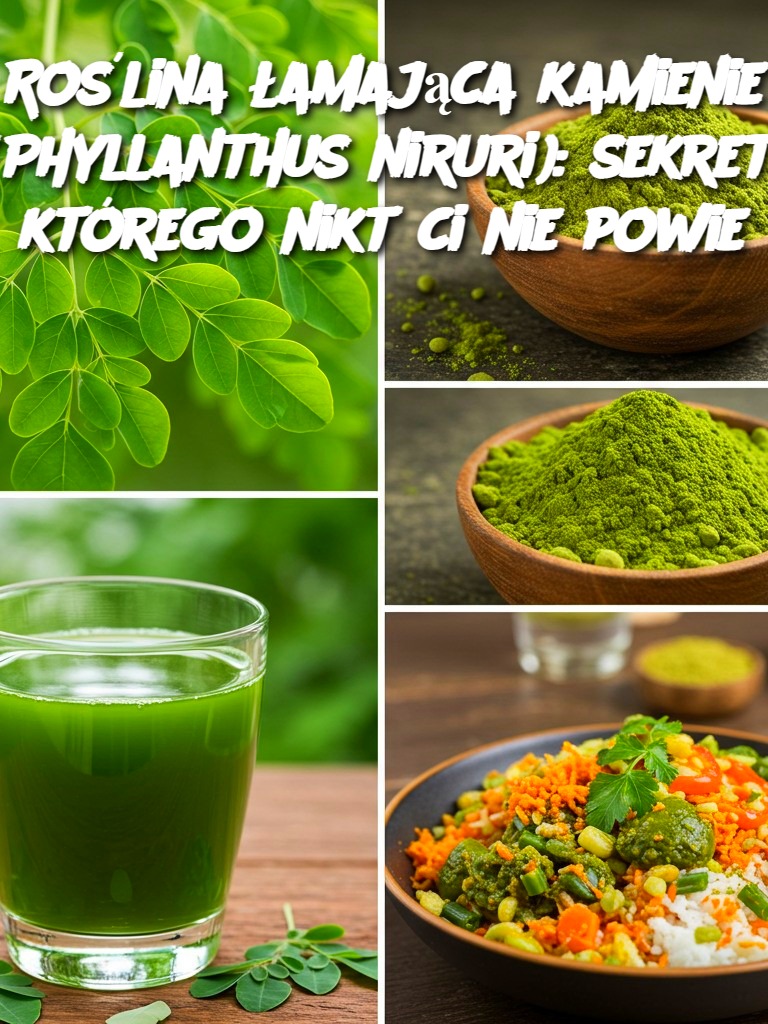 Roślina łamająca kamienie (Phyllanthus niruri): sekret, którego nikt ci nie powie