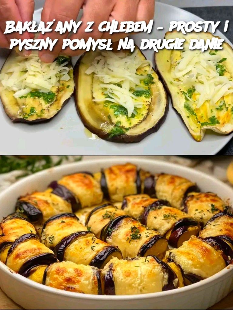 Bakłażany z chlebem – prosty i pyszny pomysł na drugie danie