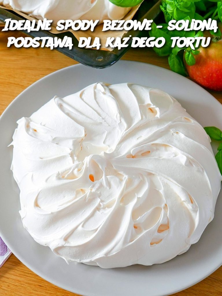 Idealne spody bezowe – solidna podstawa dla każdego tortu