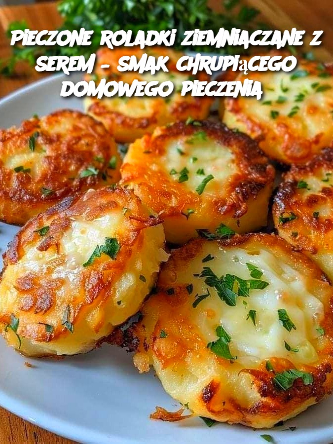Pieczone roladki ziemniaczane z serem – smak chrupiącego domowego pieczenia