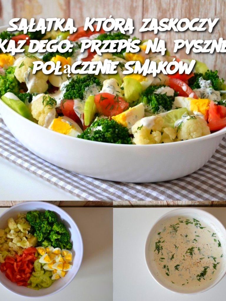 Sałatka, Która Zaskoczy Każdego: Przepis na Pyszne Połączenie Smaków