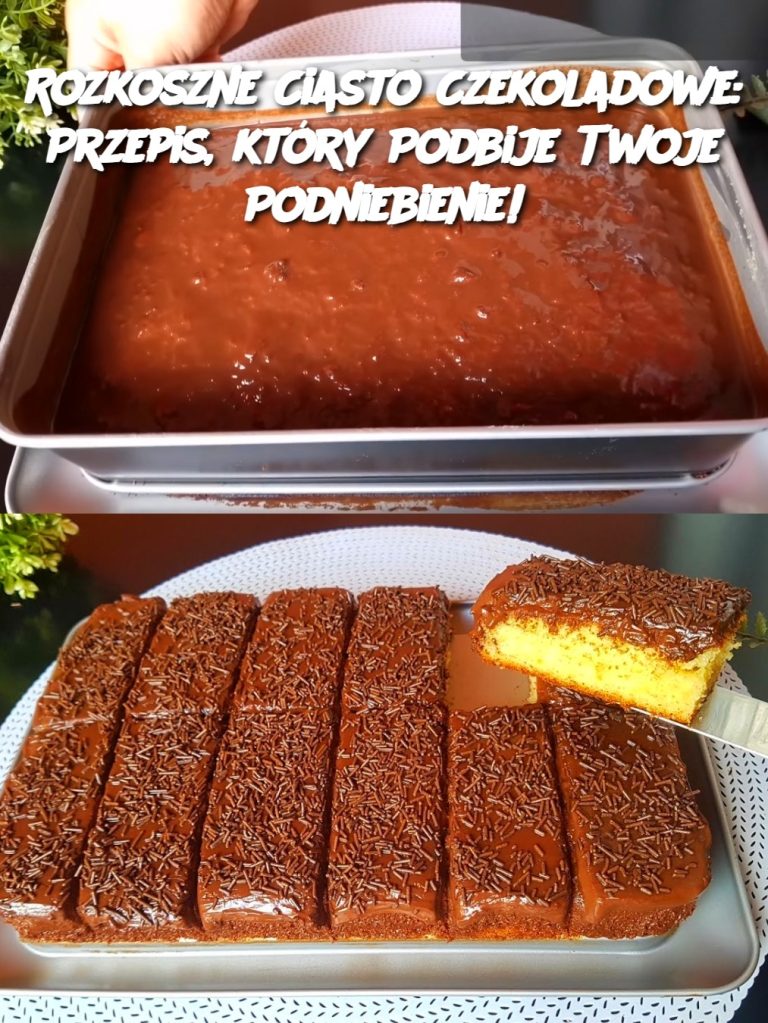 Rozkoszne Ciasto Czekoladowe: Przepis, który Podbije Twoje Podniebienie!