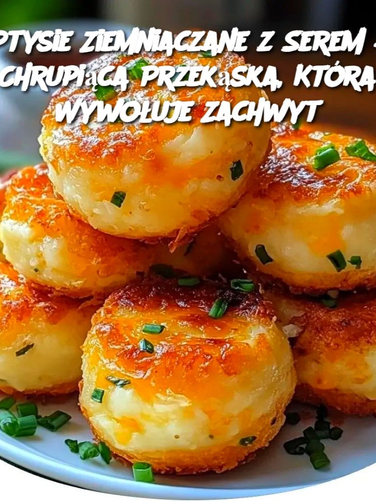 Ptysie Ziemniaczane z Serem – Chrupiąca Przekąska, Która Wywołuje Zachwyt