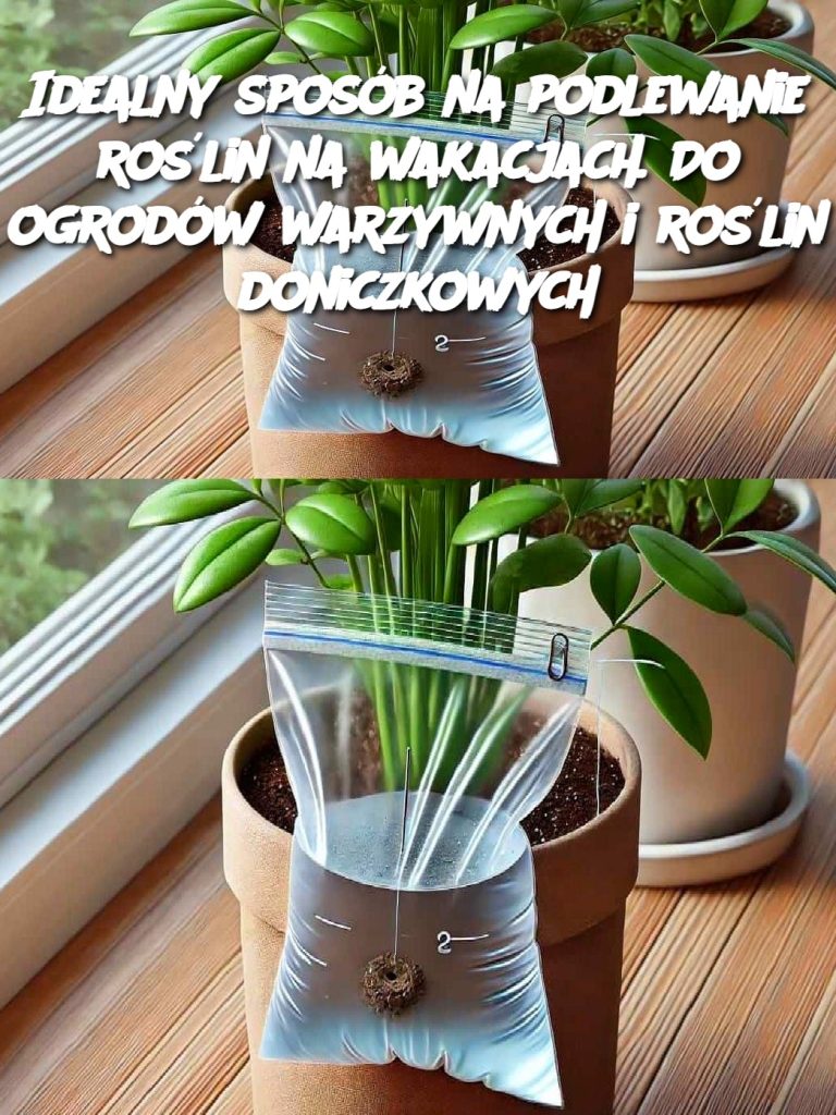 Idealny sposób na podlewanie roślin na wakacjach. Do ogrodów warzywnych i roślin doniczkowych