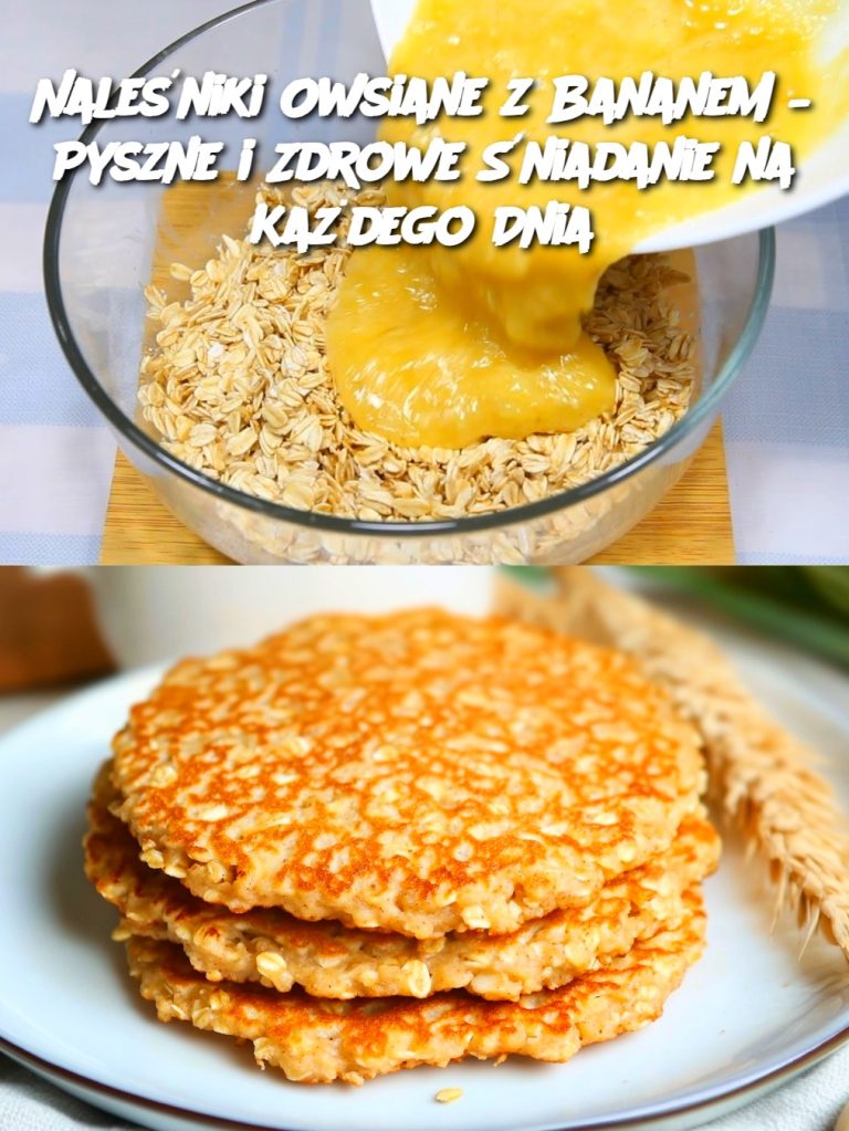 Naleśniki Owsiane z Bananem – Pyszne i Zdrowe Śniadanie na Każdego Dnia