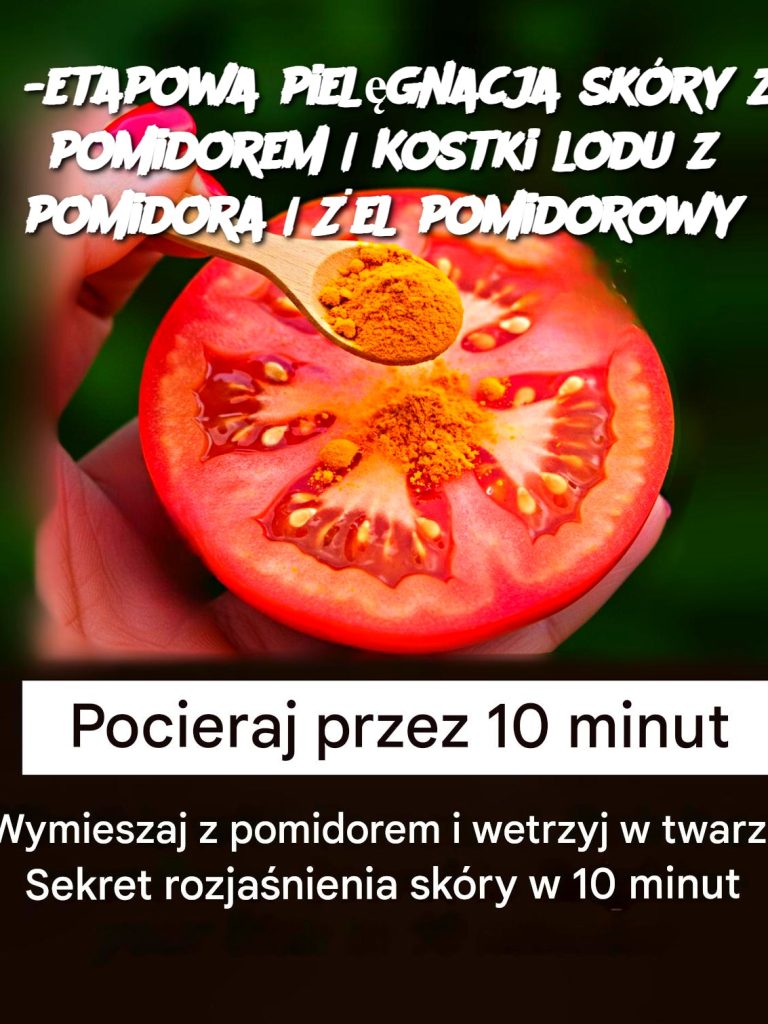 3-etapowa pielęgnacja skóry z pomidorem | Kostki lodu z pomidora | Żel pomidorowy
