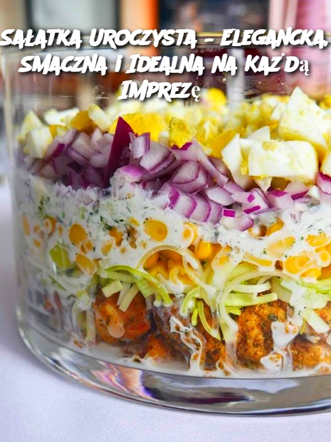 Sałatka Uroczysta – Elegancka, Smaczna i Idealna na Każdą Imprezę